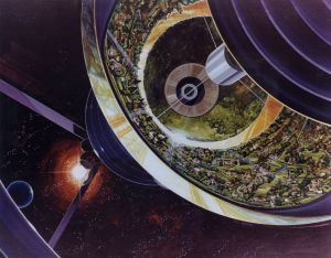 Utopian visions in space 