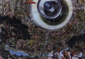 NASA artist rendering of a Bernal Sphere