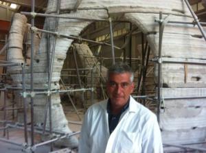 D-Shape's Enrico Dini: The technology can 3Dprint buildings in freeform.