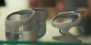 3Dprinted glasses. DWS Systems in Vicenza.