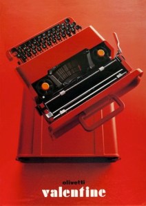 Olivetti typewriter from 1969 - made technology accessible through innovative design (photo: MakeInItaly)