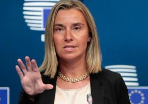 EU's foreign policy chief Federica Mogherini